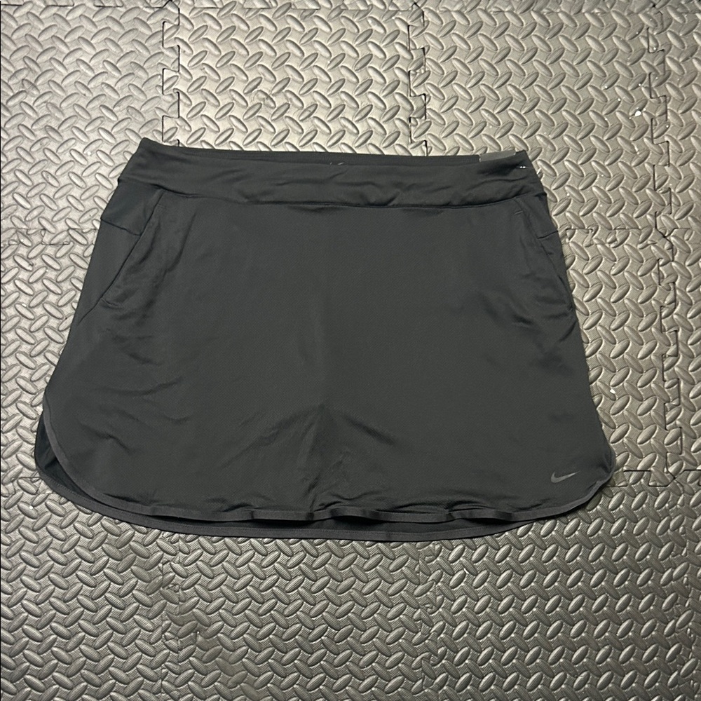 Nike Jet Black Athletic Golf Skort
